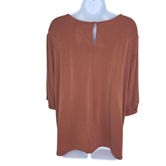 Nordstrom Rack Stretch Jersey Blouse Top Size 3x - Picture 2 of 7